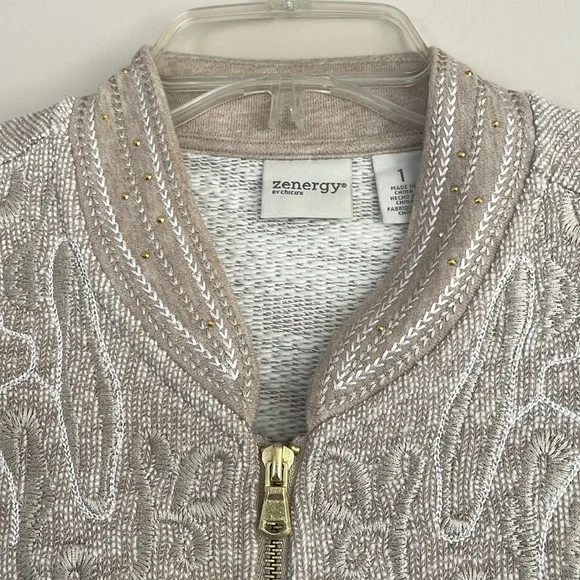 Dressy-casual zip front jacket - Picture 2 of 7